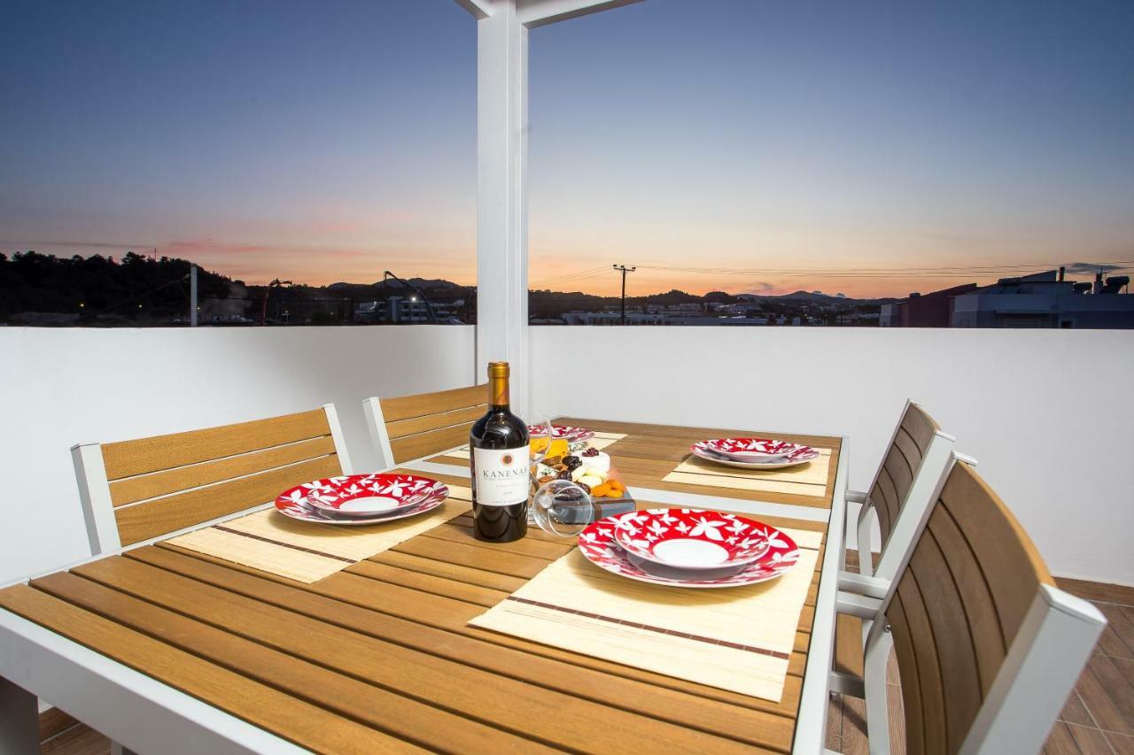 Euphoria Luxury Apartment Faliraki Exterior foto